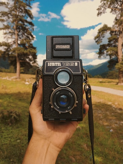 黑色Lubitel 1CCB摄像机